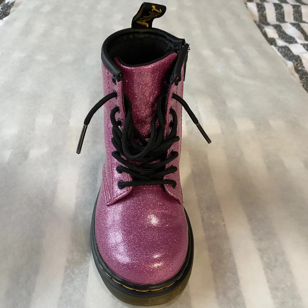 Dr martens coated glitter girls  boots
